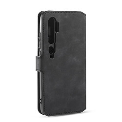 Avis Dg.Ming Etui en PU + TPU style rétro avec support noir pour votre Xiaomi Mi Note 10/Note 10 Pro