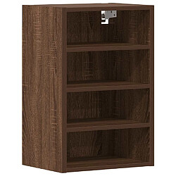 vidaXL Armoire suspendue chêne marron 40x29,5x60 cm bois d'ingénierie