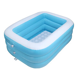 Piscine Gonflable Blow Up Kiddie Pool Outdoor 180X140cm