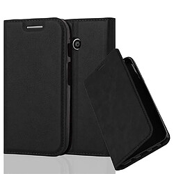 Cadorabo Coque Motorola MOTO E1 Etui en Noir