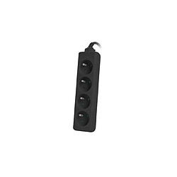 Power strip for UPS 1.5 m black 4XPL