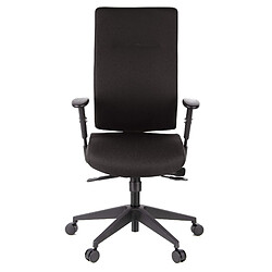 Siège de bureau / Siège de direction PRO-TEC 300, tissu noir hjh OFFICE