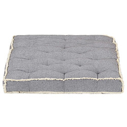 Avis Maison Chic Coussin Confort | pouf | Coussin de canapé palette Anthracite 120x80x10 cm -GKD26222