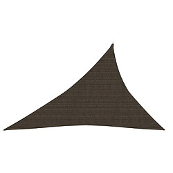 ComfortXL Voile D'ombrage 160 G/m² Marron 4x5x6,8 M Pehd