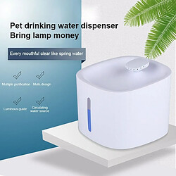 Universal Fontaine d'eau pour chat automatique 3L avec LED électrique USB pour chien chat fontaine d'eau silencieuse pour animal de compagnie bol distributeur fontaine d'eau pour animal de compagnie | Fournitures d'arrosage pour l'alimentation des chats