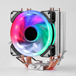 Ventilateurs RVB à Double Tour De Refroidissement CPU Cooler Pour Ventilateur AMD Intel Single Tower 1