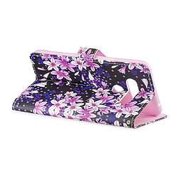 Avis Wewoo Housse Coque Étui en cuir à rabat horizontal Lily Pattern pour LG V40 ThinQavec support et logements cartes et porte-monnaie