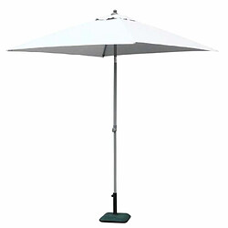 Avis Elios Parasols Parasol de jardin 2x2 aluminium carré pôle central bar hôtel Plutone, Styles: sans volant