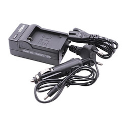 Vhbw CHARGEUR SECTEUR 220V + VOITURE 12V pour BATTERIE CANON NB-4L NB4L