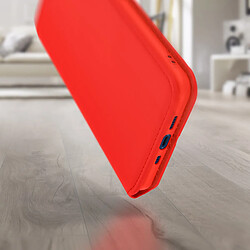 Avizar Housse Folio iPhone 12 Mini Portefeuille Fonction Support Vidéo rouge pas cher