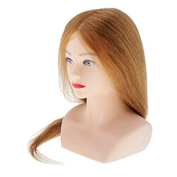 Tête De Mannequin En Coiffure Pour Salon De Coiffure, Tête De Mannequin 27 '' Marron