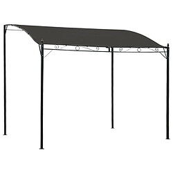 vidaXL Auvent de parasol 3 x 2,5 m Anthracite