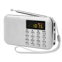 Universal L218 mini radio polyvalente pour les personnes âgées portables sport en plein air carte MP3 radio |