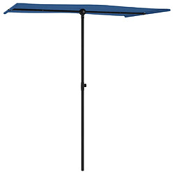 Avis Maison Chic Parasol Jardin | Parasol d'extérieur avec mat en aluminium 180x110 cm Bleu azuré - GKD70985