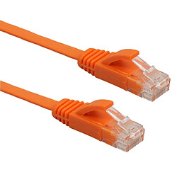 Avis Wewoo Câble réseau LAN Ethernet LAN - 15m Orange CAT6