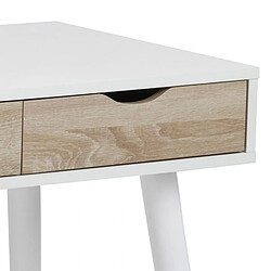 Acheter Concept Usine Bureau scandinave avec tiroirs blanc