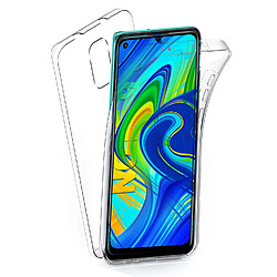 Xeptio Coque 360 degrés Xiaomi Redmi Note 9 Protection intégrale arrière PC Case et Avant TPU