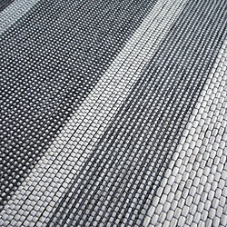 Acheter Thedecofactory LAGUNA BAY - Tapis d'extérieur/intérieur motifs lignes gris 160x230