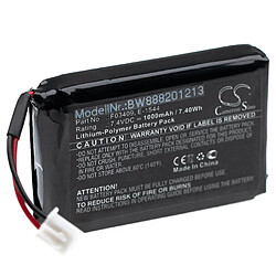 vhbw Batterie remplace Satlink E-1544, F03409 pour outil de mesure (1000mAh 7,4V Li-Polymère)