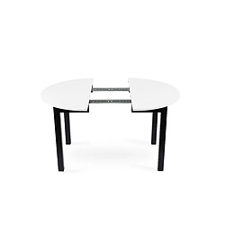 Acheter Vivaldi Table HARRY 102-142 cm Blanc/Noir