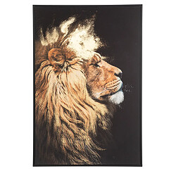 Atmosphera, Createur D'Interieur Toile imprimée Lion 60x90cm - ATMOSPHERA