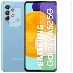 Verre trempé pour Samsung Galaxy A52 5G 6.5" + Verre trempé camera arrière protecteur - Film Protection en Verre Trempé- Visiodirect -