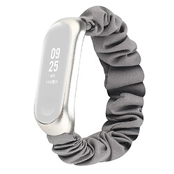 Bracelet en métal Tissu avec boucle gris pour votre Xiaomi Mi Band 4/Mi Band 3