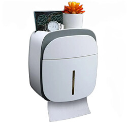 Universal Porte-papier de toilette multifonctionnel Boîte de rangement de mouchoirs de toilette étanche Stickers muraux créatifs Produits de toilette Accessoires de salle de bains | Porte-papier