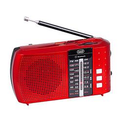 Radio Bluetooth portable Trevi RA7F20BTR FM/AM/SW Rouge