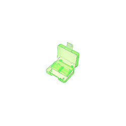 Universal 3PCS Green GK-1CF4SD CARTE PORTABLE PORTABLE BOX MOBILE TF CARTE CAMERIE CF / SD BOX DE CARTE DE RAPPET