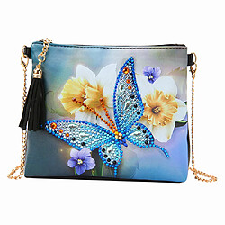 Avis Creative Diamant En Forme De Peinture Spéciale Gland Sac Bandoulière Papillon 1