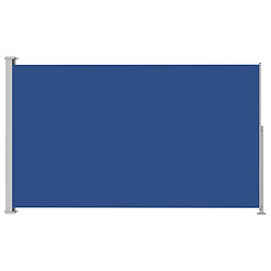 vidaXL Auvent latéral rétractable de patio 180x300 cm Bleu