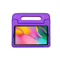 Avis Coque en TPU poignée antichoc EVA avec support violet pour votre Samsung Galaxy Tab A 8.0 Wi-Fi (2019) SM-T290/Tab A 8.0 LTE (2019) SM-T295