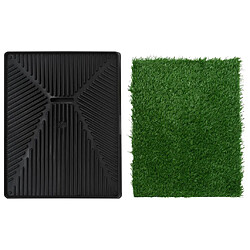 Acheter vidaXL Tapis pour animaux avec plateau et gazon artificiel Vert