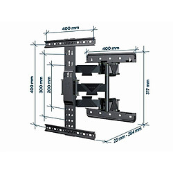 Avis Support mural GEMBIRD WM-65ST-01 32" 65"