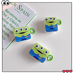 GUPBOO Airpods Coque Housse Étui Protecteur Compatible pour AirPods Pro-yeux en trois dimensions garçon à trois yeux jolie fille