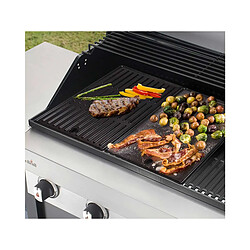 Plancha en fonte 43,5 x 26 cm pour barbecue 4 brûleurs Char-Broil