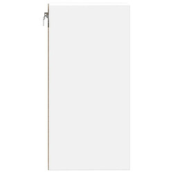 Acheter vidaXL Armoire suspendue blanc 20x29,5x60 cm bois d'ingénierie