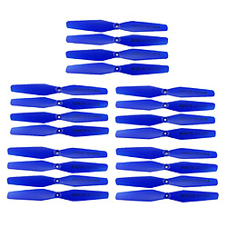 20pcs drone pales d'hélice pour syma quadcopter accessoires de rechange bleu