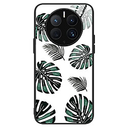 Coque en TPU anti-rayures, anti-chocs pour votre Huawei Mate 50 Pro 4G - feuilles