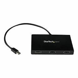 STARTECH.COM Splitter multi-écrans Mini DisplayPort vers 3x HDMI - Hub MST à 3 ports - Répartiteur Mini DP 1.2 vers 3x HDMI