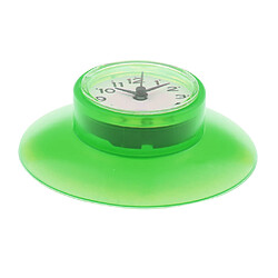 Acheter mini étanche cuisine salle de bain baignoire douche horloge avec ventouse vert