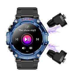 Yonis Montre Connectée Écouteurs Bluetooth Intégrés