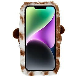 Coque en TPU anti-rayures, poupée en peluche 3D pour votre iPhone 14 Plus - style A