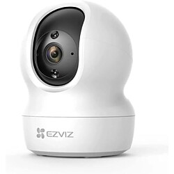 EZVIZ CP1 Vidéo-Surveillance Intérieure Sans Fil Alexa Vision Nocturne Détection de Mouvement Blanc