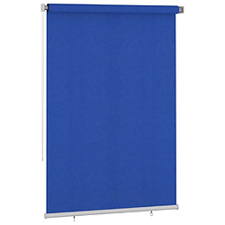 vidaXL Store roulant d'extérieur 160x230 cm Bleu PEHD