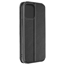 Avizar Étui pour iPhone 14 Pro Max Double Poche Support Collection Dual Pockets Noir