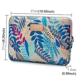 Wewoo Sacoche ordinateur Étui à manches de 10 pouces Lisen Ethnic Style de transport porte-documents multicolore à fermeture éclair, Pour iPad Air 2, iPad Air, iPad 4, iPad Nouveau, Galaxy Tab A 10.1, portable Lenovo 10,1 pouces, Comprimés Gris