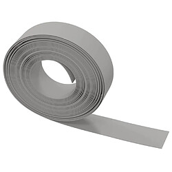 Avis vidaXL Bordures de jardin 5 pcs gris 10 m 15 cm polyéthylène