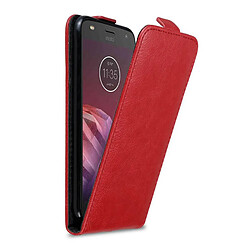 Cadorabo Coque Motorola MOTO Z2 PLAY / Z2 FORCE Etui en Rouge